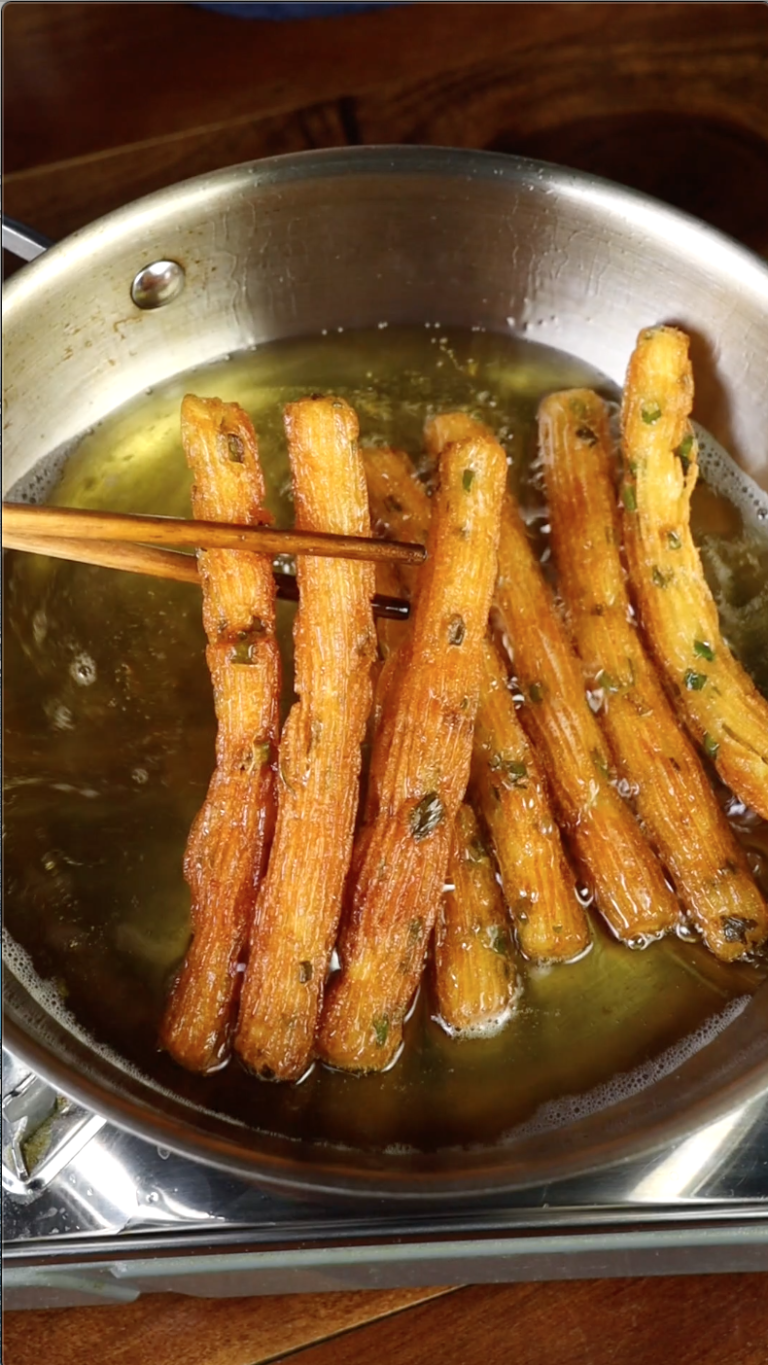 Super Crispy Potato Churros Another Food Lover