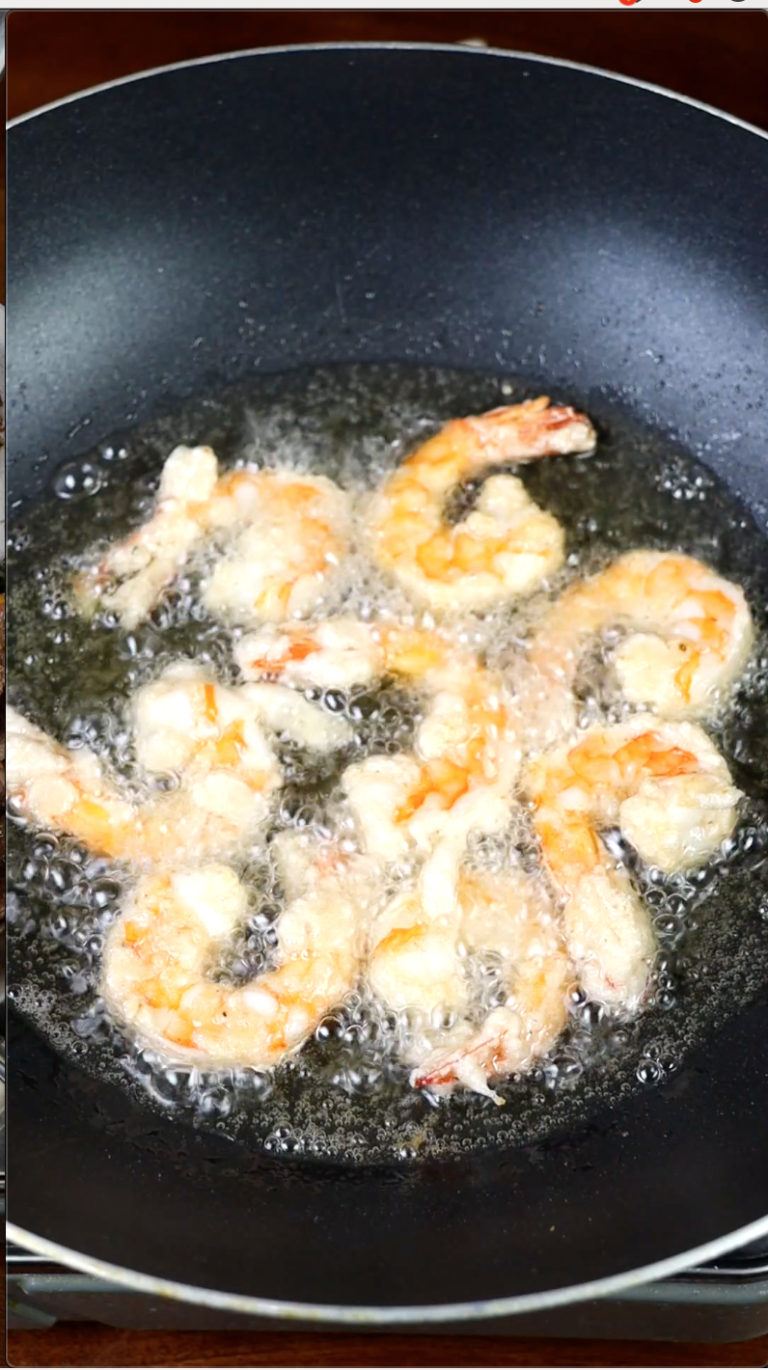 Easy Salted Egg Shrimps Another Food Lover